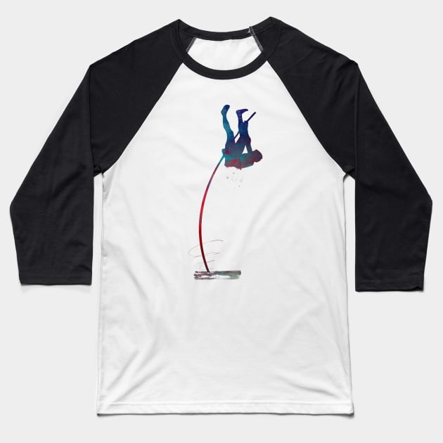 Pole vault #polevault #sport #athletics Baseball T-Shirt by JBJart